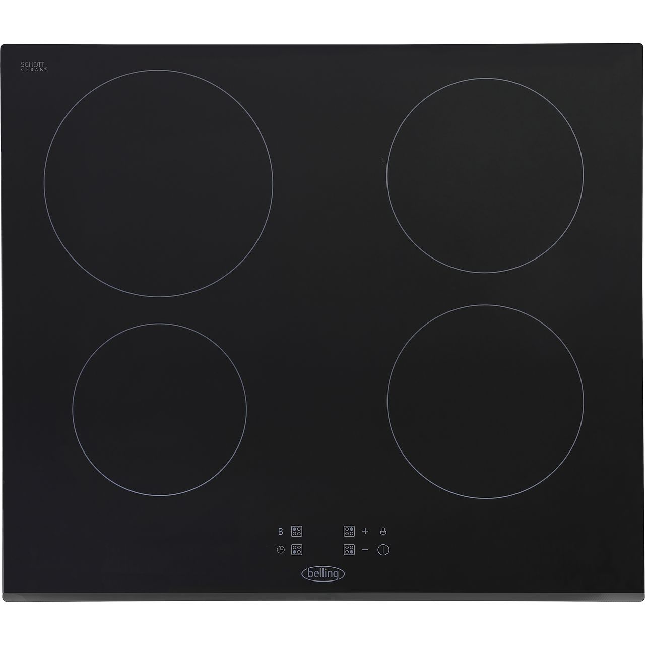 Belling induction hob Black BEL IHT603 BK ao